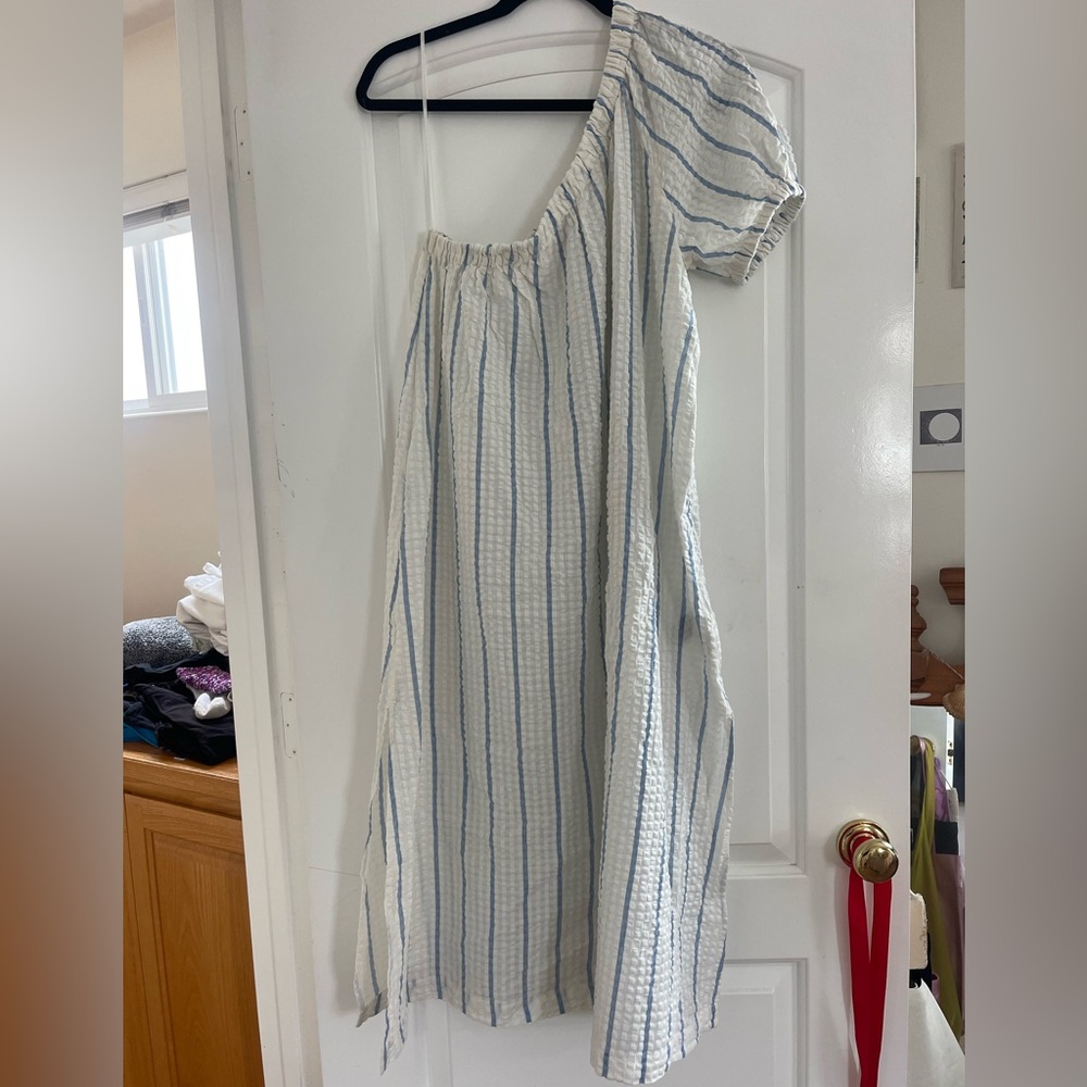 Madewell one-shoulder dress